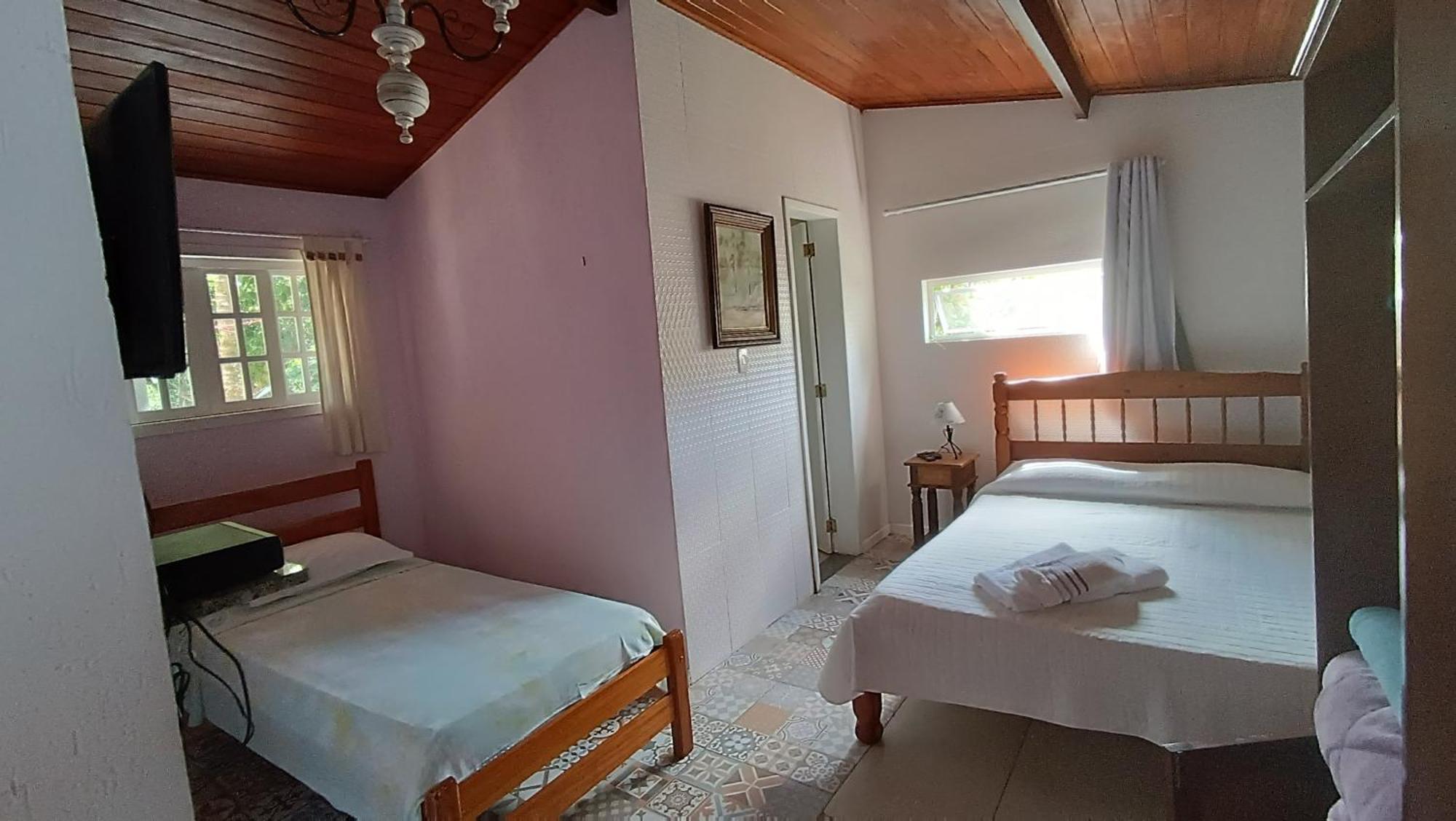 Flats Com Deque, Cozinha E Churrasqueira กงแซร์วาตอเรีย ภายนอก รูปภาพ
