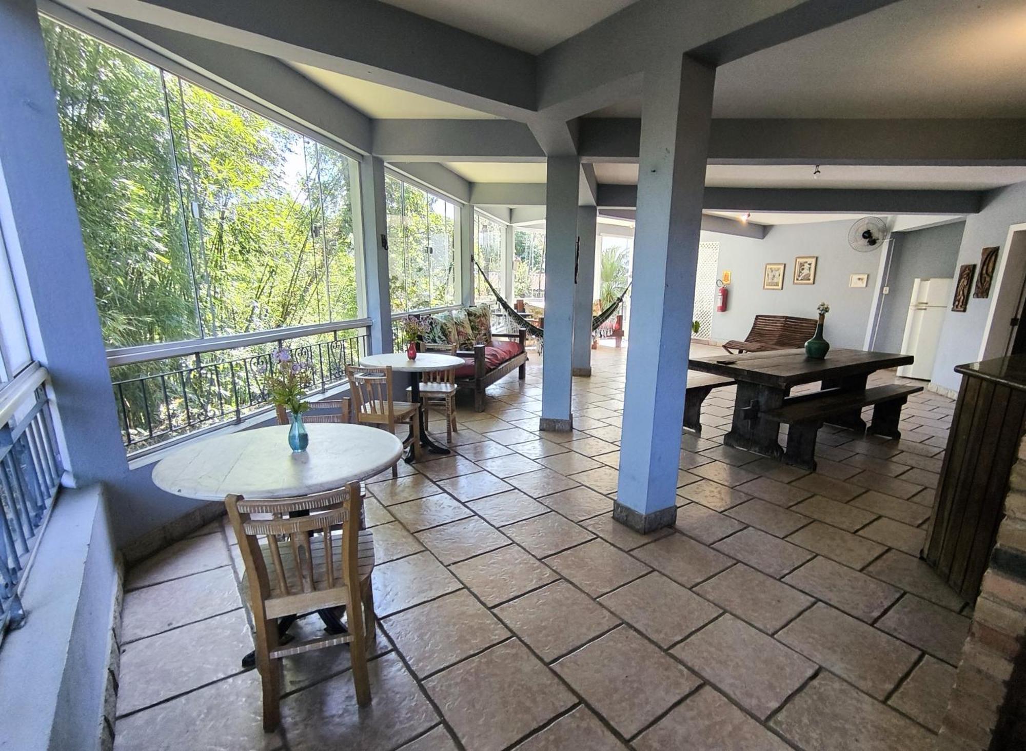 Flats Com Deque, Cozinha E Churrasqueira กงแซร์วาตอเรีย ภายนอก รูปภาพ
