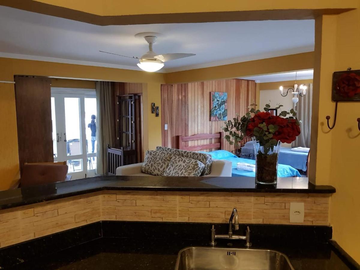 Flats Com Deque, Cozinha E Churrasqueira กงแซร์วาตอเรีย ภายนอก รูปภาพ