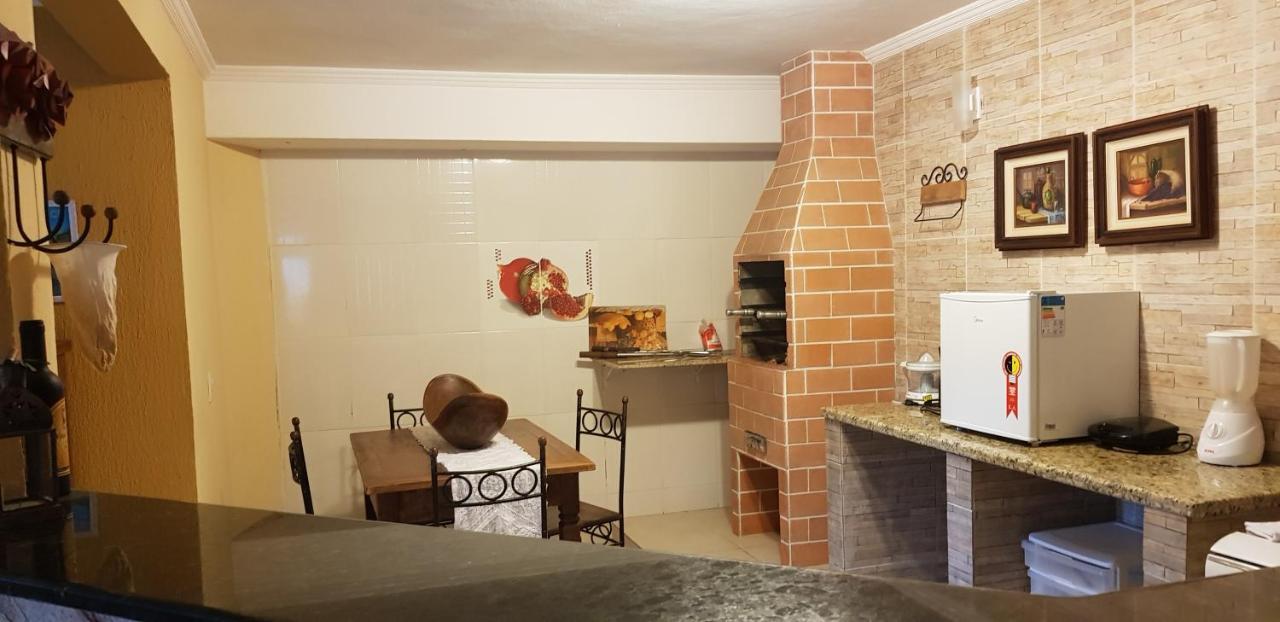 Flats Com Deque, Cozinha E Churrasqueira กงแซร์วาตอเรีย ภายนอก รูปภาพ